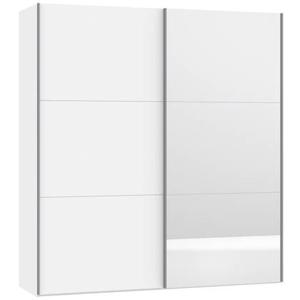 Jutzler Blanche Schuifdeurkast Wit|Spiegel 202 cm