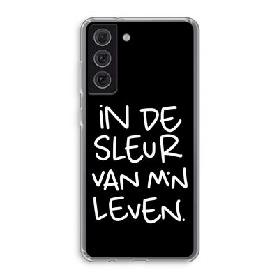 De Sleur: Samsung Galaxy S21 FE Transparant Hoesje