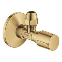 GROHE hoekstopkraan knel met teflon dichtingsring 1/2x3/8 m. metalen greep brushed cool sunrise 22039GN0