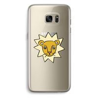 Kleine leeuw: Samsung Galaxy S7 Edge Transparant Hoesje