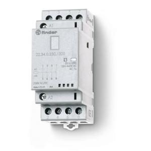 Finder 22.34.0.120.1620 Contactor 2x NO, 2x NC 120 V/DC, 120 V/AC 25 A 1 stuk(s)