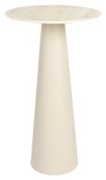 ZILT Ronde Bijzettafel 'Armanda' Keramiek, 70cm hoog