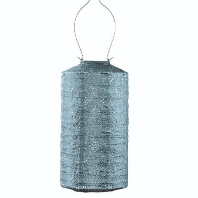 Cylinder 18 Topaze Grey Blue Solar lampion Lumiz - Lumiz