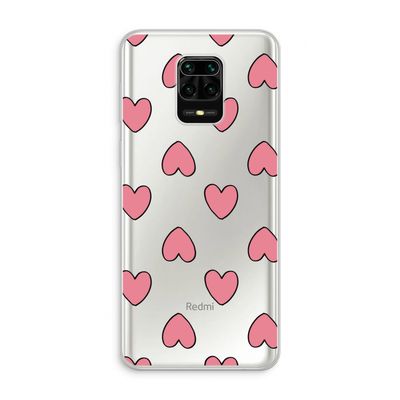 Ondersteboven verliefd: Xiaomi Redmi Note 10 Lite Transparant Hoesje