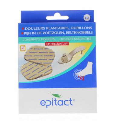 Epitact Epithelium 26 Eeltknobbels Discrete Kussentjes Bescherming Ref.2890-796 One Size 2Stuks Epitact Epithelium 26 Eeltknobbels Discrete Kussentjes Bescherming Ref.2890-796 One Size 2Stuks