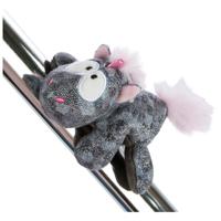 Nici Magnici Pluchen Knuffel Eenhoorn Diamond Dust met Magneet, 12cm