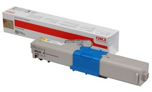 OKI 46490401 tonercartridge 1 stuk(s) Origineel Geel