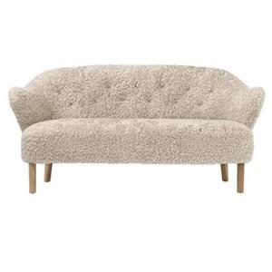 Audo Copenhagen Ingeborg 2,5-zits bank naturel eiken Sheepskin