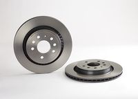 Remschijf COATED DISC LINE BREMBO, Remschijftype: Binnen geventileerd, u.a. für Cadillac, Saab, Fiat, Opel, Vauxhall - thumbnail