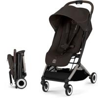 CYBEX - Ultracompacte en comfortabele kinderwagen - ORFEO - 4 wielen - Chocoladebruin
