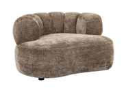 Lounge Love Chair Penelope Stone Chenille