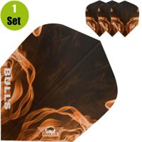 Bulls Bulls Powerflite Smoke Dartflights - Oranje