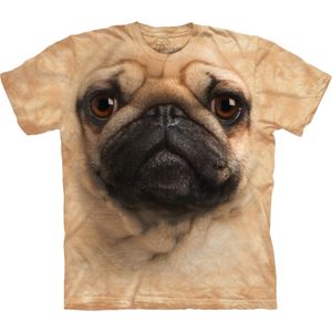 Kinder honden dieren T-shirt Mopshond 164-176 (XL)  -
