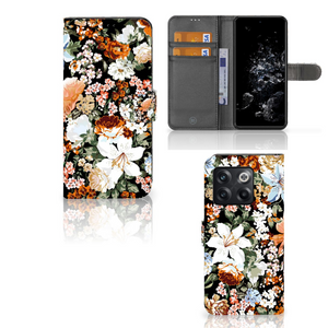 Hoesje voor OnePlus 10T Dark Flowers