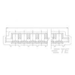 FPC Connectors TE AMP FPC Connectors 6-487509-3 TE Connectivity Inhoud: 1 stuk(s)