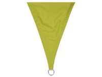Perel schaduwdoek driehoekig 3,6 meter polyester lime - thumbnail