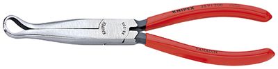 Knipex Mechanikatang 45 gr.halfronde bek 200 mm - 3891200