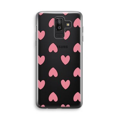 Ondersteboven verliefd: Samsung Galaxy J8 (2018) Transparant Hoesje