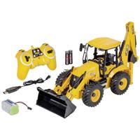 Carson Modellsport 907668 1:20 Baggerlader JCB 2.4G 100% RTR 1:20 Elektro RC functiemodel voor beginners 100% RTR