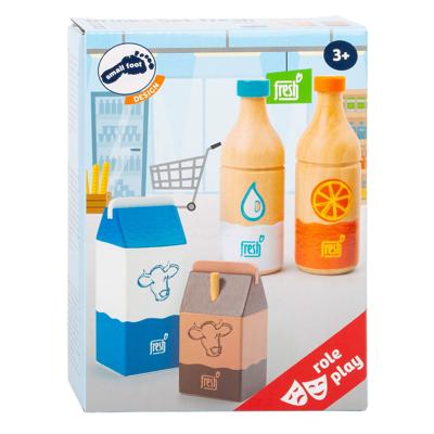 Small Foot houten speeleten dranken set fresh, 4dlg,