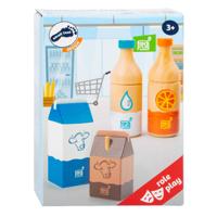 Small Foot houten speeleten dranken set fresh, 4dlg, Small Foot houten speeleten dranken set fresh, 4dlg,