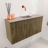 Toiletmeubel Mondiaz Joya Dlux | 80 cm | Meubelkleur Dusk | Faye wastafel Saba Wasbak Midden | Zonder kraangat(en) Toiletmeubel Mondiaz Joya Dlux | 80 cm | Meubelkleur Dusk | Faye wastafel Saba Wasbak Midden | Zonder kraangat(en)