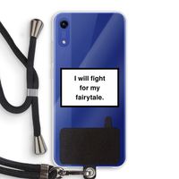 Fight for my fairytale: Honor Play 8A Transparant Hoesje met koord