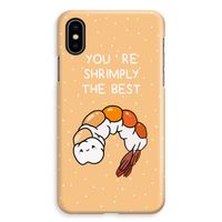 You're Shrimply The Best: iPhone XS Max Volledig Geprint Hoesje