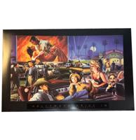 Classic Movie Stars - Hollywood Drive In Poster