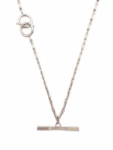 DSQUARED2 collier en chaîne à pendentif oversize - Argent