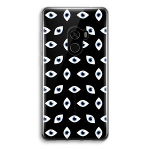 Eyes pattern: Xiaomi Mi Mix 2 Transparant Hoesje