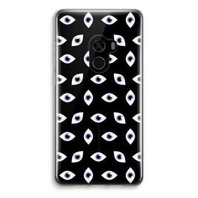 Eyes pattern: Xiaomi Mi Mix 2 Transparant Hoesje