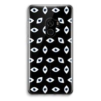 Eyes pattern: Xiaomi Mi Mix 2 Transparant Hoesje
