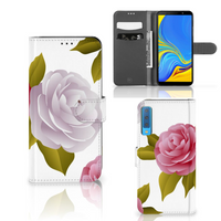 Samsung Galaxy A7 (2018) Hoesje Roses - thumbnail