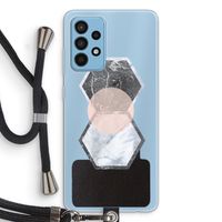 Creatieve toets: Samsung Galaxy A52 Transparant Hoesje met koord