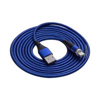 Akyga USB-kabel USB-A stekker, USB-C stekker 2.00 m Blauw AK-USB-43 - thumbnail