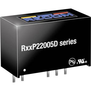 RECOM R15P22005D DC/DC-converter, print 200 mA 2 W Aantal uitgangen: 2 x Inhoud 1 stuk(s)