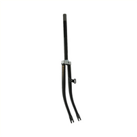 voorvork vast 28 inch stadsfiets 1 inch zwart