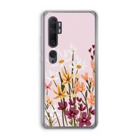 Painted wildflowers: Xiaomi Mi Note 10 Transparant Hoesje