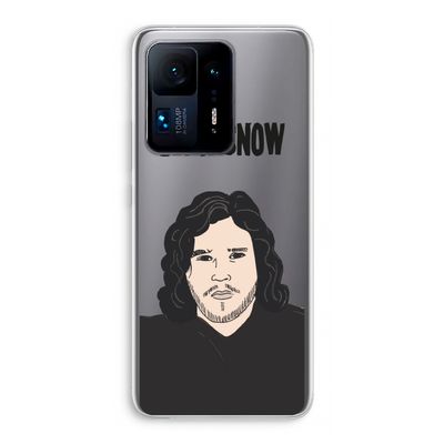 Let It Snow: Xiaomi Mi Mix 4 Transparant Hoesje