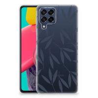 Samsung Galaxy M53 | TPU Case | Leaves Blue