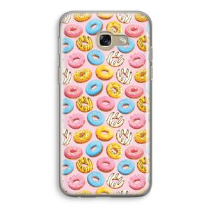 Pink donuts: Samsung Galaxy A5 (2017) Transparant Hoesje