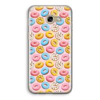 Pink donuts: Samsung Galaxy A5 (2017) Transparant Hoesje