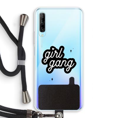 Girl Gang: Huawei P Smart Pro Transparant Hoesje met koord
