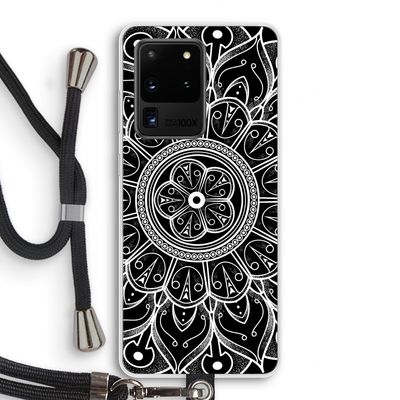 Roses Are Red: Samsung Galaxy S20 Ultra Transparant Hoesje met koord