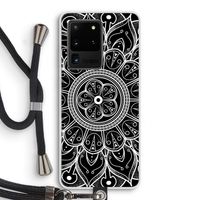 Roses Are Red: Samsung Galaxy S20 Ultra Transparant Hoesje met koord