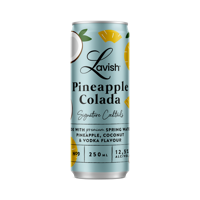 Lavish Pineapple Colada Signature Cocktail - 250ml - 12,5% alc. Lavish Pineapple Colada Signature Cocktail - 250ml - 12,5% alc.
