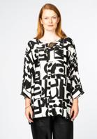 Yoek Wijde blouse BODIL | Wit | Maat 42/44
