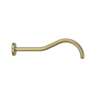 Douchearm Tres Clasic | 42 cm | Wandmontage | Messing | Vintage | Messing oud