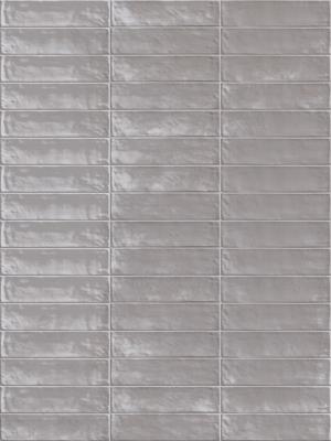 Emil Total Brick EH6F Wandtegel Brick 060X240 Grigio 9,5mm Glans